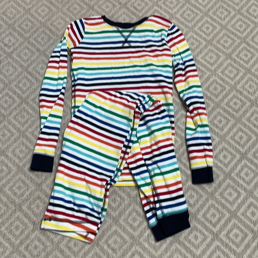 Primary Rainbow PJ set